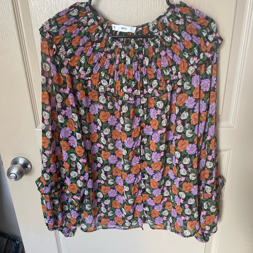 Ming Floral Blouse XXL
